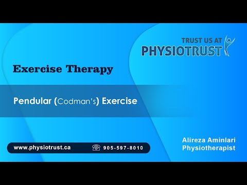 Video thumbnail for Pendular (Codman’s) Exercise