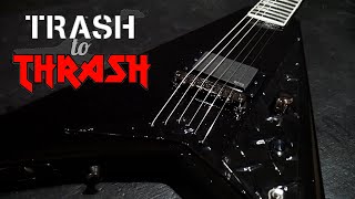 Trash to Thrash #59 Stealth Crackle Rhoads (Jackson Pro Series RR5T) by GuitarGuts 9,446 views 10 months ago 12 minutes, 41 seconds