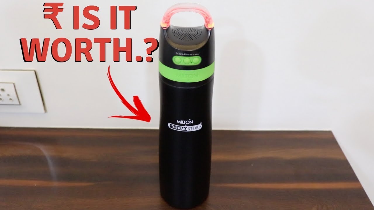 Bottle With Bluetooth Speaker Unboxing 