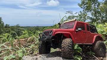 Car RC Scale 1:10 Jeep Wrangler Rc Rubicon vs MST CFX-W JP1 Off-road Extreme