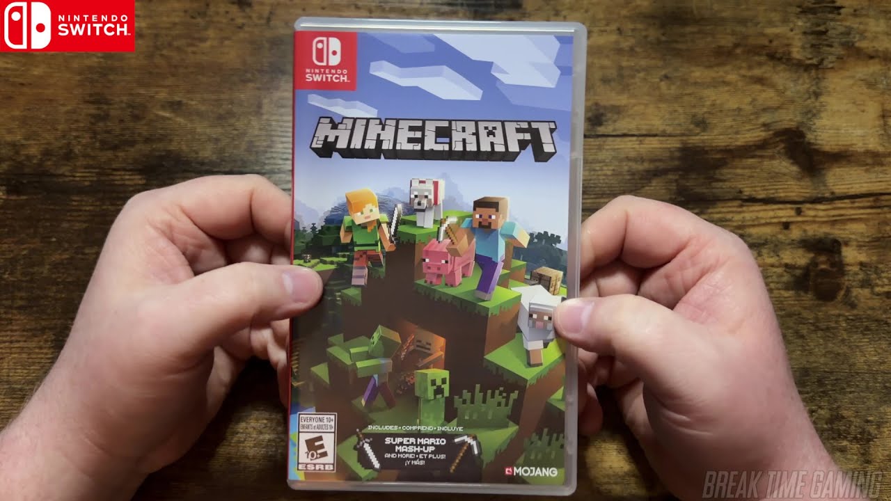 Minecraft Nintendo Switch Unboxing