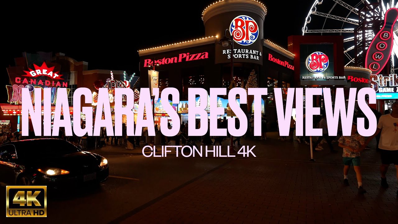 Niagara Falls to Clifton Hill: 4K Immersive Walk | Sigma 14-24mm Ultra-Wide