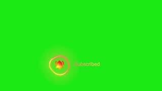 fire type green screen subscribe effect || NCT||
