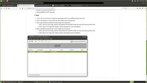 Lab02 Part1:  Disk Partitioning