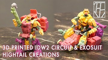 TRANSFORMERS 3D PRINTED CIRCUIT & EXOSUIT Video Showcase