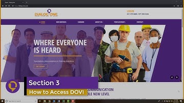 Section # 3 How to access live on demand interpreters.