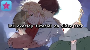 Ink overlay tutorial on video star (easy)