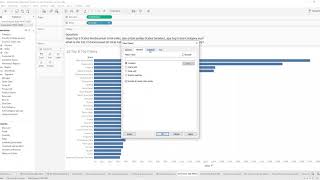 Tableau Tutorial - Top & Top filters