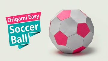 DIY Origami Soccer Ball Tutorial
