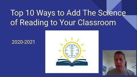 Top Ten Ways to Add SoR to Your Classroom 2020