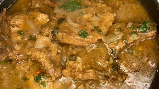 SMOTHERED PORK CHOPS FINGER LICKING GOOD| STEP BY STEP VERY DETAILED