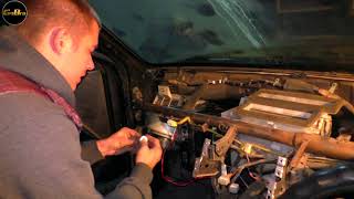картинка: Nissan Primera P11 ремонт печки   (  часть 2 )