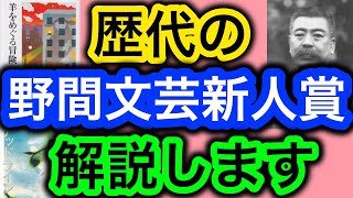 【解説】「野間文芸新人賞」について解説します【純文学・オススメ小説紹介】