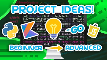 15 Programming Project Ideas - From Beginner to Advanced