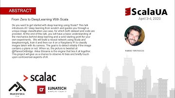 Fabio Tiriticco at #ScalaUA - From Zero to DeepLearning With Scala