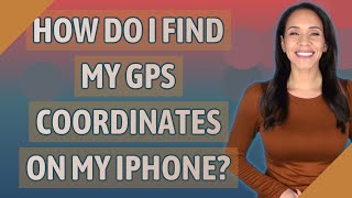 How do I find my GPS coordinates on my iPhone? screenshot 2