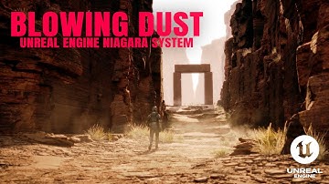 How To Make Blowing Dust - Niagara Particle UNREAL ENGINE 5.4
