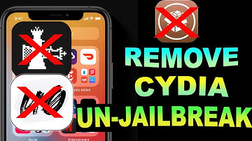 How to Un-Jailbreak iPhone & Remove CYDIA (Checkra1n/UncOver) EASY WAY !