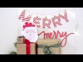 HOW TO CREATE A HOLIDAY MARQUEE