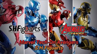 Marvel Tech-On Avengers | S.H.Figuarts | Product Preview Updates