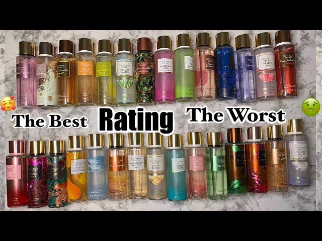 The Best & Worst Victoria Secret Body Mist 