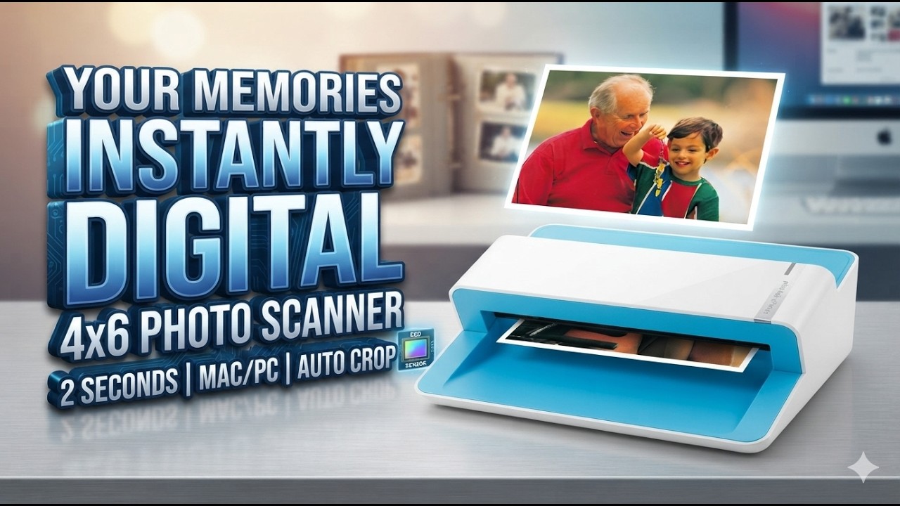 Plustek ePhoto Z300 – 4×6 Photos in 2 Seconds Worth It? - YouTube