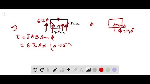 ·The plane of a 5.0 cm by 8.0 cm rectangular loop of wire is parallel to a 0…