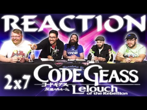 Code Geass 2x7 REACTION!! "The Abandoned Mask"