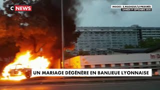 Un mariage dégénère en banlieue lyonnaise