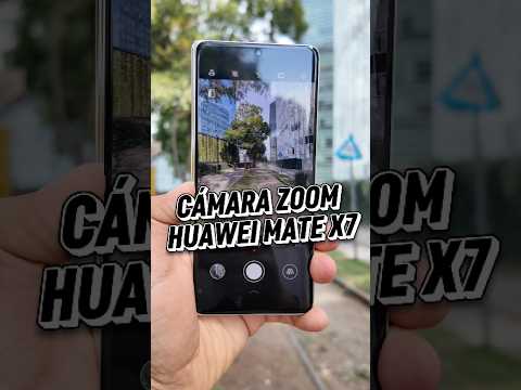 Cámara ZOOM Huawei Mate X7 #celulares2026 #shorts