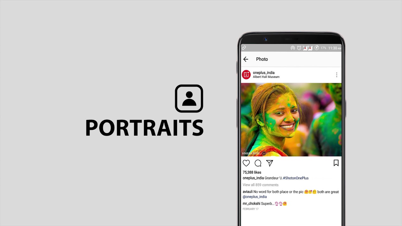 OnePlus 5T AD Holi Special