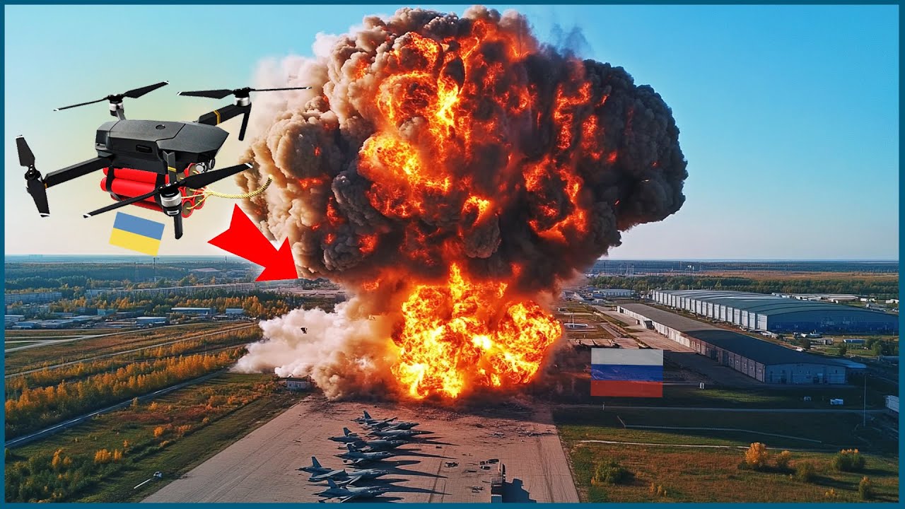 Ukrainian Drones Strike Russian Airbase – Here’s What Happened