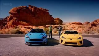 Топ Гир (Top Gear) Тест-драйв Lexus LFA, Aston Martin Vanquish, Dodge Viper (часть 1)
