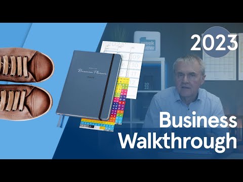 walkthrough | Business Planner blue 2023