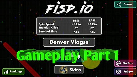 Fisp.io Gameplay Part 1