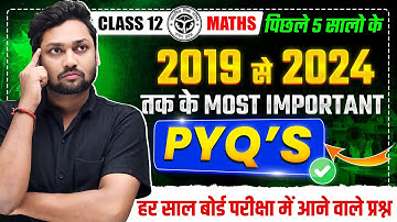 Class 12 Math Most Important PYQ