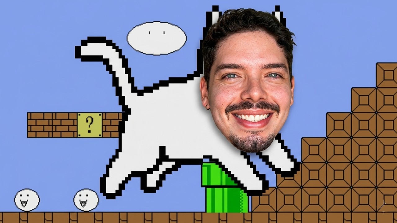jogando Cat Mario