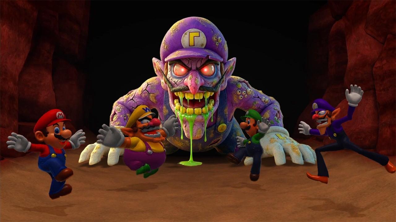 【スーパー マリオパーティ ジャンボリー】マリオVsワリオVsルイージVsワルイージ！最強CPU対決の結末がまさかすぎた！