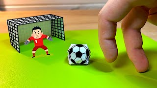 NEW AMAZING Mini Football Toy | Fun and Easy Origami Paper Toy