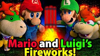 Crazy Mario Bros: Mario and Luigi's Fireworks! screenshot 3