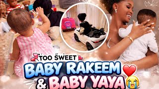 Awwn 😍 Priscilla Mkambala & Baby Rakeem Visit Toke Makinwa & Baby Yaya in Lagos 🥹❤️ TOO CUTE! Profile