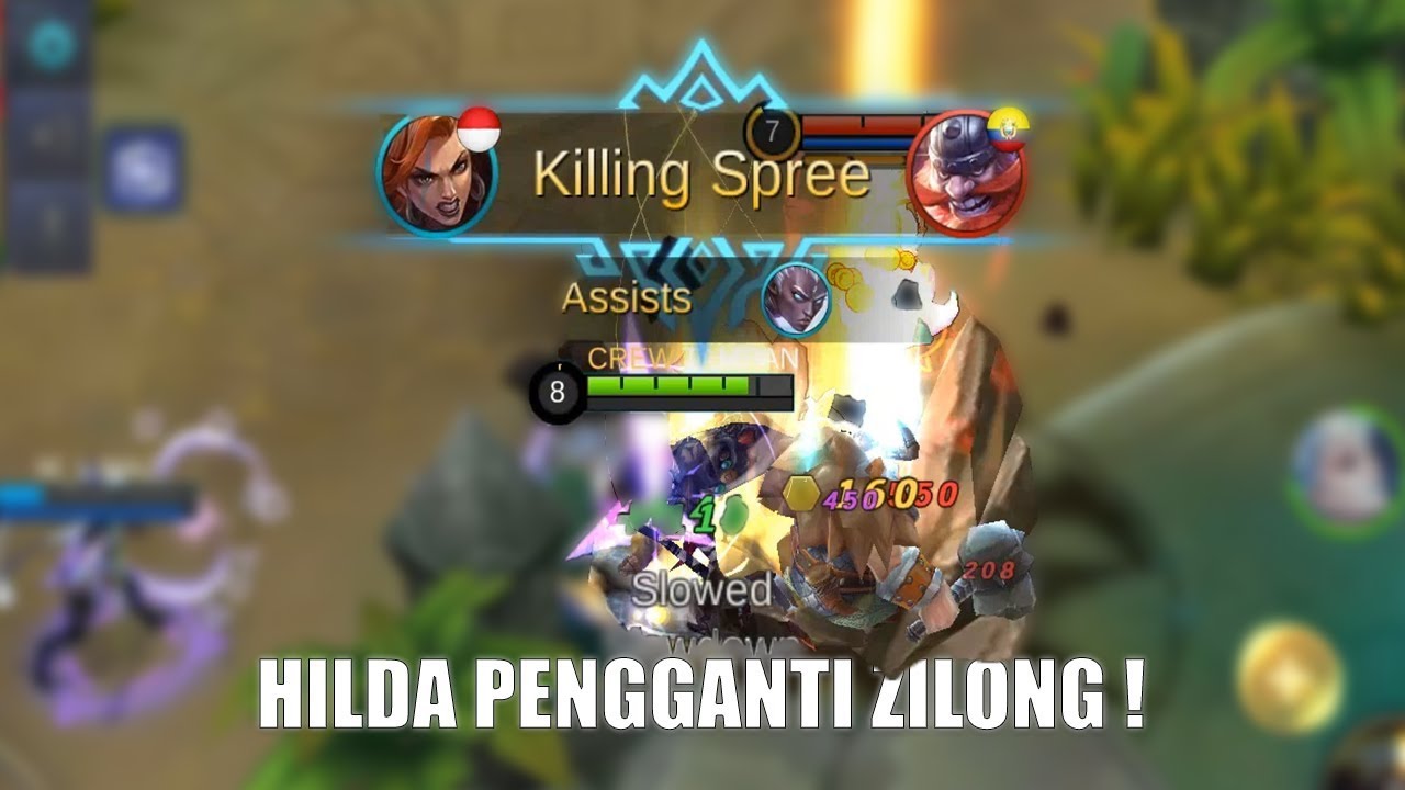 HILDA BUILD ZILONG Mobile Legends Indonesia YouTube