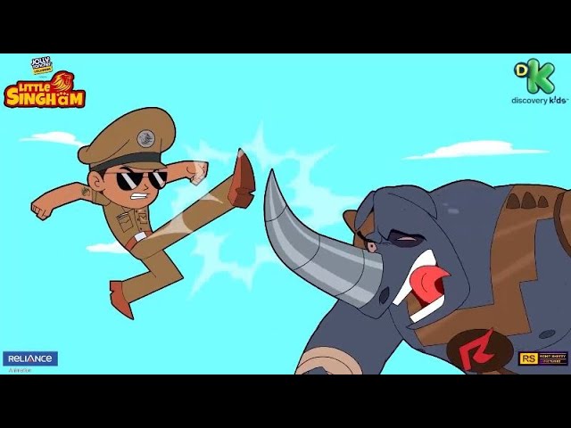 Little Singham Vs Mutants #3 | Little Singham Every day,  AM &  PM  | Discovery Kids - YouTube