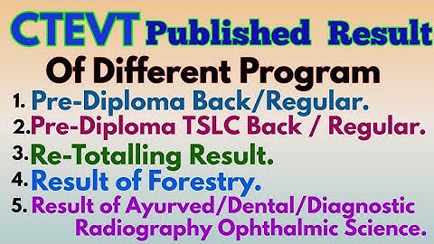 CTEVT Published Result Of Different Program 2078 || कसरी Result Check गर्ने || @A2Zmix Knowledge.