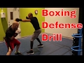 Boxing Defense Drill | Vision and Balance | How to stop flinching