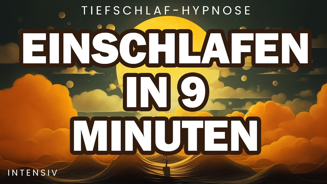 Schnell Einschlafen! Hypnose zum schnell Einschlafen \u0026 für tiefen Schlaf (Sehr starke Hypnose)