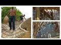 Build Modern Bamboo Water Slide Park From Resort Into Swimming Pool And Update Bamboo Resort- Part 2