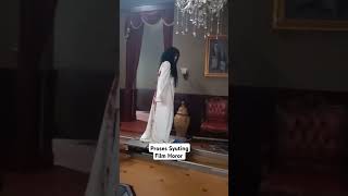 Suasana proses syuting film horor