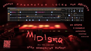 Ableton Live Step Sequencing Workflow - Parameter Lock, Slide and Clock Divide
