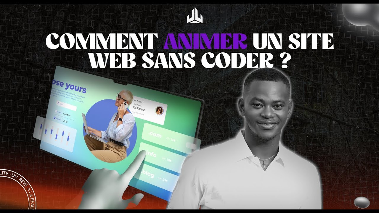 Comment animer un site web sans coder ? - YouTube